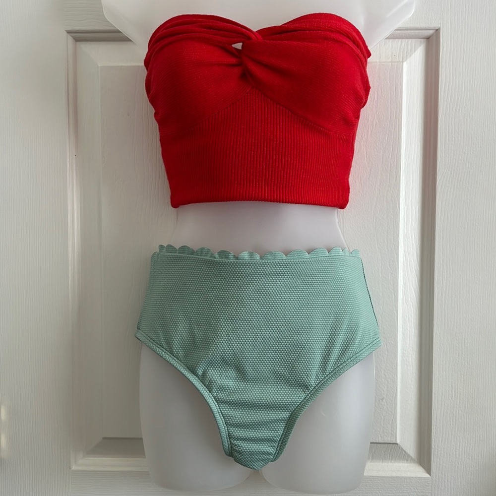 High Waist swim bottom. Size Medium.